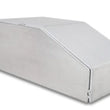 Load image into Gallery viewer, Vibrant I/C End Tank 4in Wide 9.85in Long 3.25in Tall Use w/ Horizontal I/C Core 12837 - 5052 Alum - Back View