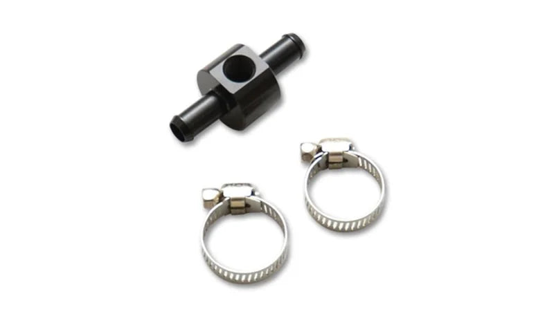 Vibrant Inline Barbed Union for 5/16in ID Hose with 1/8in NPT Port - Main Product View