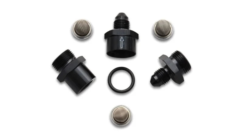 Vibrant Inline Fuel/Oil Filter Set (Size -4AN) incl. 3 filters - Main Product View