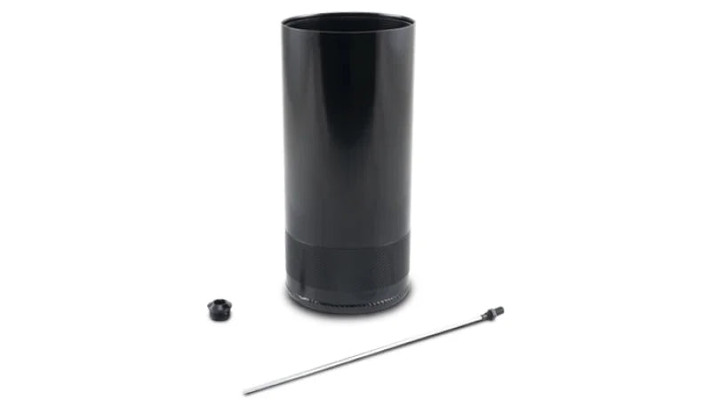 Vibrant Large 2.0L Catch Can Reservoir w/Dipstick - Main Product View