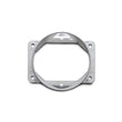 Load image into Gallery viewer, Vibrant MAF Sensor Adapter Plate for Mitsubishi applications use w/ 4.5in Inlet I.D. filters only - Side View