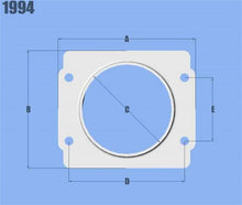Load image into Gallery viewer, Vibrant MAF Sensor Adapter Plate for Subaru applications use w/ 3in Inlet I.D. filters only - Main Product View