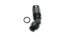 Load image into Gallery viewer, Vibrant Male -10AN 45 Degree Hose End Fitting - 1-1/6-12 Thread (12) - Side View