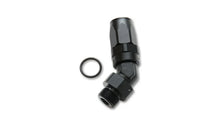 Load image into Gallery viewer, Vibrant Male -10AN 45 Degree Hose End Fitting - 7/8-14 Thread (10) - Side View