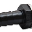 Load image into Gallery viewer, Vibrant Male 10mm x 1.0 Metric to 3/8in Barb Fitting - Detail View