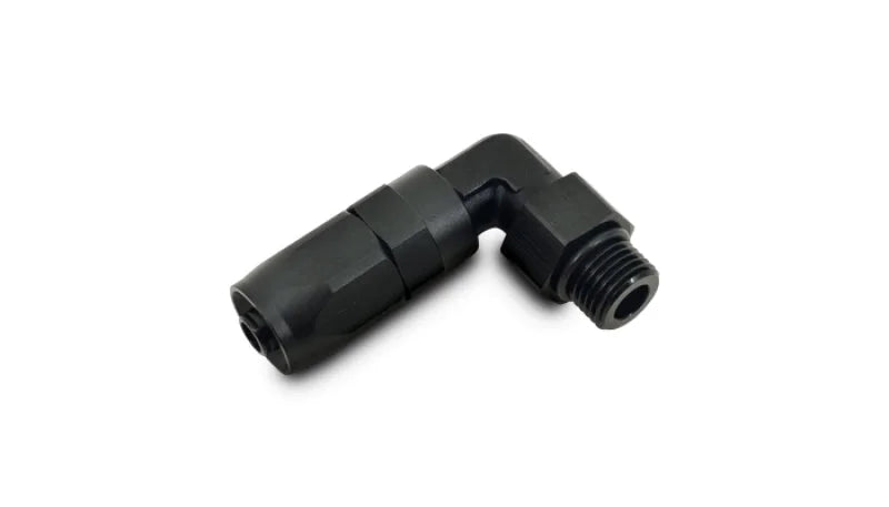 Vibrant Male -12AN 90 Degree Hose End Fitting - 7/8-14 Thread (10) - Main Product View