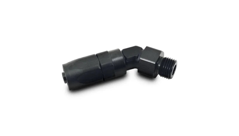 Vibrant Male -6AN 45 Degree Hose End Fitting - 9/16-18 Thread (6) - Main Product View