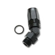 Load image into Gallery viewer, Vibrant Male -6AN 45 Degree Hose End Fitting - 9/16-18 Thread (6) - Side View