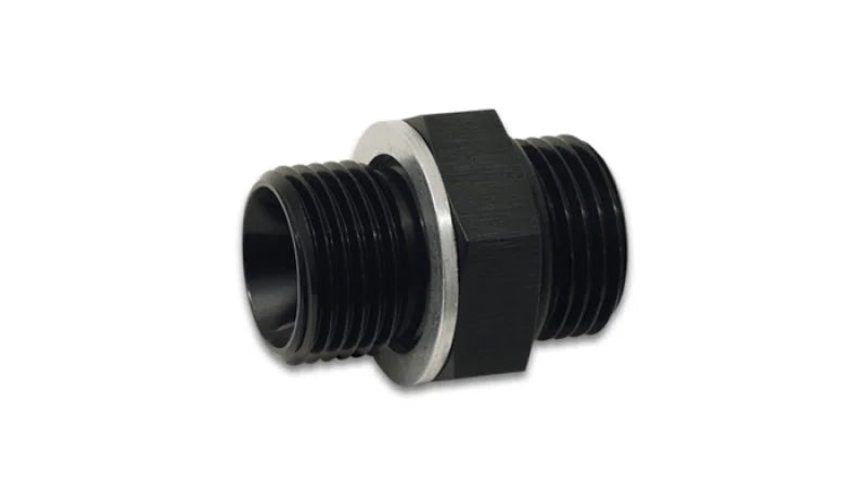 Vibrant Male -6AN to Male 18MM x 1.5 Straight Adapter with O-Ring - Side View