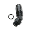 Load image into Gallery viewer, Vibrant Male -8AN 45 Degree Hose End Fitting - 7/8-14 Thread (10) - Side View