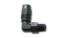 Load image into Gallery viewer, Vibrant Male NPT 90 Degree Hose End Fitting -12AN - 3/4 NPT - Side View