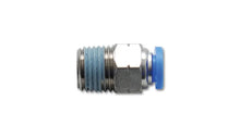 Load image into Gallery viewer, Vibrant Male Straight Fitting 1/4in OD Tubing (3/8in NPT Thread) - Main Product View