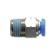 Load image into Gallery viewer, Vibrant Male Straight Pneumatic Vacuum Fitting (1/8in NPT Thread) - for 1/4in (6mm) OD tubing