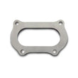 Load image into Gallery viewer, Vibrant Manifold Flange for Honda K24 Motor in 2012+ Honda Civic Si - 1/2in Thick - Side View