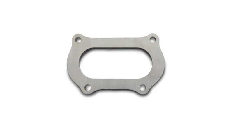 Vibrant Manifold Flange for Honda K24 Motor in 2012+ Honda Civic Si - 1/2in Thick - Side View