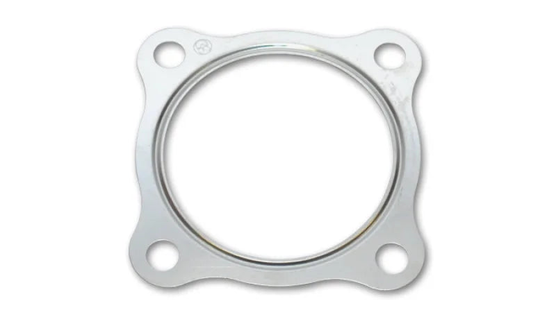Vibrant Metal Gasket GT series/T3 Turbo Discharge Flange w/ 2.5in in ID Matches Flange #1439 #14390 - Side View