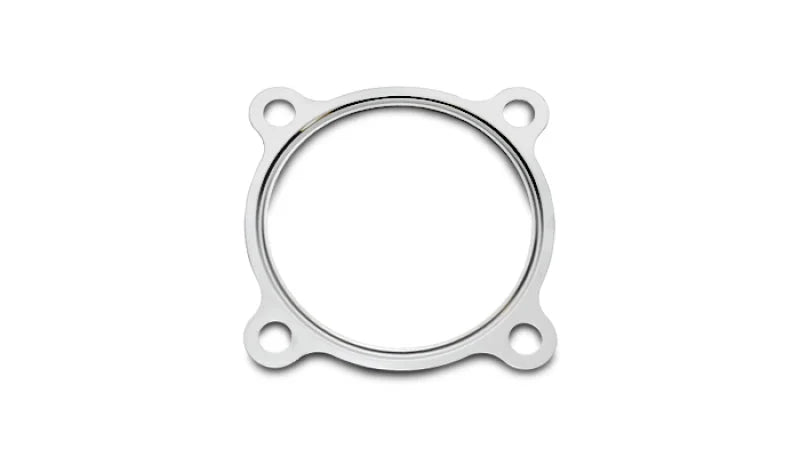 Vibrant Metal Gasket GT series/T3 Turbo Discharge Flange w/ 3in in ID Matches Flange #1438 #14380 - Side View