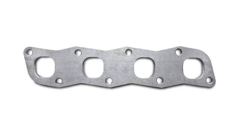 Vibrant Mild Steel Exhaust Manifold Flange 1/2in Thick fits 1989-2004 Nissan (KA24 Motor) - Check Fitment Details - Side View