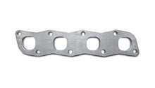 Load image into Gallery viewer, Vibrant Mild Steel Exhaust Manifold Flange 1/2in Thick fits 1989-2004 Nissan (KA24 Motor) - Check Fitment Details - Side View