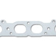 Load image into Gallery viewer, Vibrant Mild Steel Exhaust Manifold Flange 1/2in Thick fits 2000-2003 Honda S2000 F20C Motor - Side View
