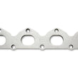 Load image into Gallery viewer, Vibrant Mild Steel Exhaust Manifold Flange 1/2in Thick fits 2013-2025 Chevrolet / GMC Ecotec Motor - Side View