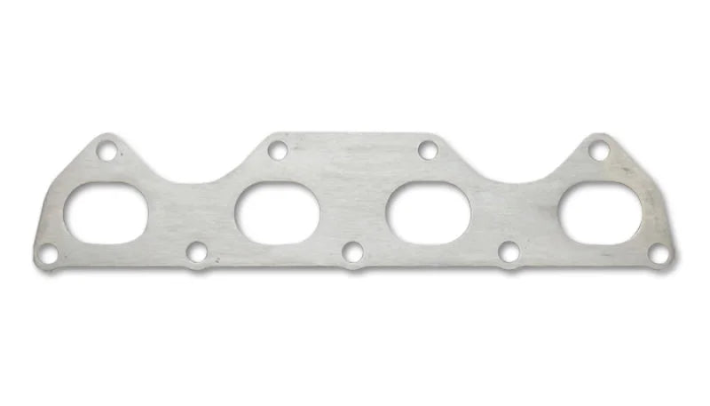 Vibrant Mild Steel Exhaust Manifold Flange for Honda H22 motor 1/2in Thick - Side View