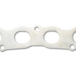 Load image into Gallery viewer, Vibrant Mild Steel Exhaust Manifold Flange for Honda/Acura K-Series motor 1/2in Thick - Side View
