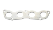 Load image into Gallery viewer, Vibrant Mild Steel Exhaust Manifold Flange for Honda/Acura K-Series motor 1/2in Thick - Side View