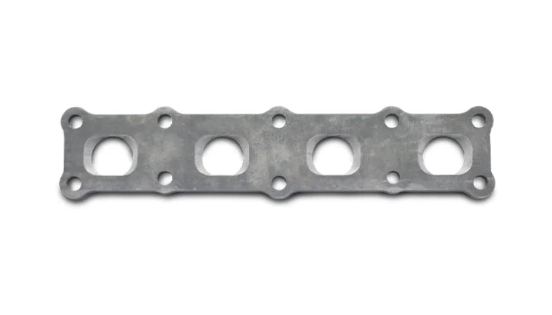 Vibrant Mild Steel Exhaust Manifold Flange for Mitsubishi 4B11 motor 1/2in Thick - Installation View