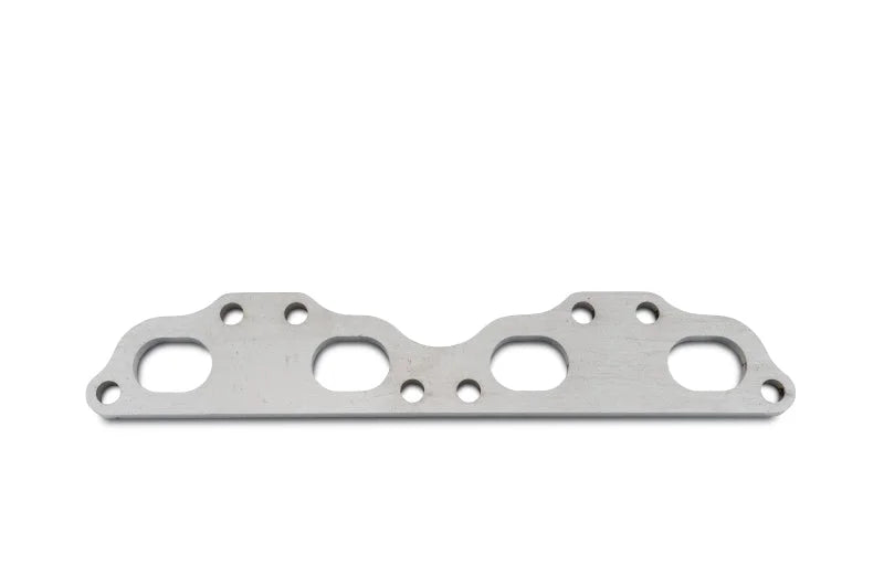 Vibrant Mild Steel Exhaust Manifold Flange for Nissan SR20 motor 1/2in Thick - Side View