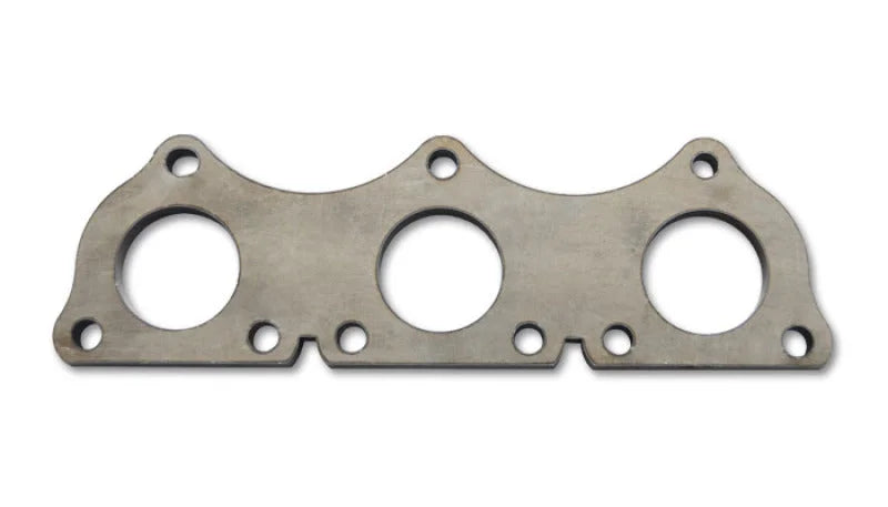 Vibrant Mild Steel Exhaust Manifold Flange (sold a pair) 1/2in Thick fits 2000-2016 Audi 2.7T / 3.0L - Main Product View