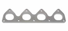 Load image into Gallery viewer, Vibrant Mild Steel Exhaust Manifold Flange (sold a pair) 1/2in Thick fits 2000-2016 Audi 2.7T / 3.0L - Side View