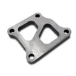 Load image into Gallery viewer, Vibrant Mitsubishi EVO 789 and X Turbo Inlet Flange Mild Steel 1/2in Thick (Drilled Holes) - Side View