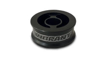 Load image into Gallery viewer, Vibrant Oil Filter Spacer 1/8 NPT Female Ports - Side View