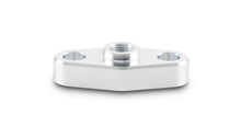 Load image into Gallery viewer, Vibrant Oil Inlet Flange for Garrett GT/GTX47 GTX50 and GT/GTX55 Turbo (1/8in NPT Female Thread) - Side View
