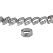 Load image into Gallery viewer, Vibrant One Ear Stepless Pinch Clamps 14.5-17.0mm clamping range (Pack of 10) SS 7mm band width - Side View