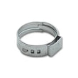 Load image into Gallery viewer, Vibrant One Ear Stepless Pinch Clamps 17.8-21.0mm clamping range (Pack of 10) SS 7mm band width - Main Product View