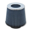 Load image into Gallery viewer, Vibrant Open Funnel Perf Air Filter (5in Cone O.D. x 5in Tall x 3in inlet I.D.) - Chrome Filter Cap - Main Product View