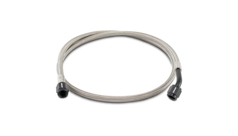 Vibrant Pre-Assembled Hose Assemblies -3AN 36in Length Hose End Style Straight / 45 Degrees - Main Product View