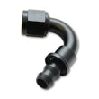 Load image into Gallery viewer, Vibrant Push-On 120 Degree Hose End Elbow Fitting - -8AN - Side View