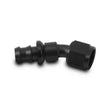 Load image into Gallery viewer, Vibrant Push-On 30 Degree Hose End Elbow FittingSize -6AN - Side View