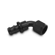 Load image into Gallery viewer, Vibrant Push-On 60 Degree Hose End Elbow FittingSize -4AN - Side View