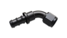 Load image into Gallery viewer, Vibrant Push-On 60 Degree Hose End Elbow FittingSize -4AN - Main Product View