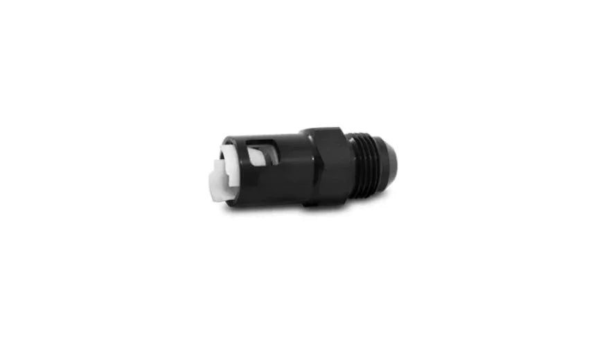 Vibrant Quick Disconnect EFI Adapter Fitting -6AN Flare to 5/16in Hose - Side View