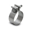 Load image into Gallery viewer, Vibrant SS Accuseal Exhaust Seal Clamp for 4in OD Tubing (1.25in wide band) - Side View