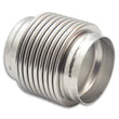 Load image into Gallery viewer, Vibrant SS Bellow Assembly w/ Solid Liner 3.5in ID x 4in overall L Electro Polished