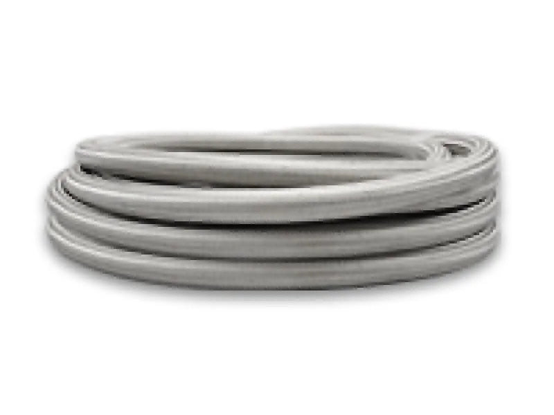 Vibrant SS Braided Flex Hose with PTFE Liner -8 AN 0.32in ID (150ft Roll) - Back View