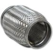 Load image into Gallery viewer, Vibrant SS Flex Coupling with Inner Braid Liner 2.5in inlet/outlet x 8in flex length - Main Product View