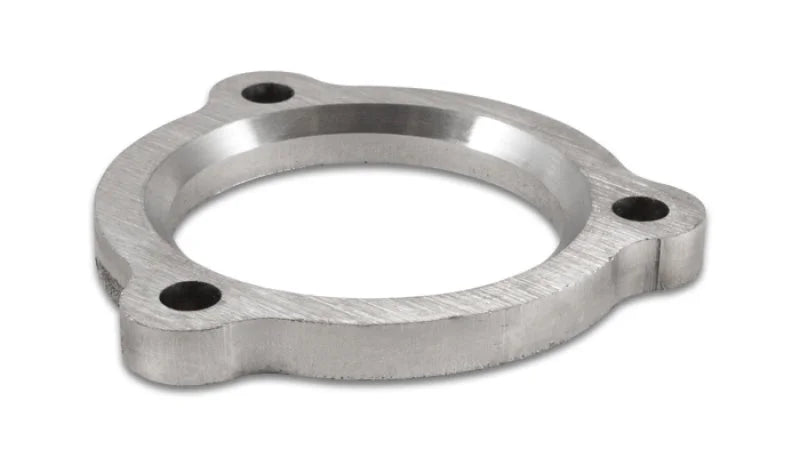 Vibrant SS Outlet Flange w/ Flared Collar for Garrett GT2052 - Side View
