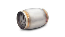 Load image into Gallery viewer, Vibrant SS Race Muffler 4in inlet/outlet x 5in long - Side View